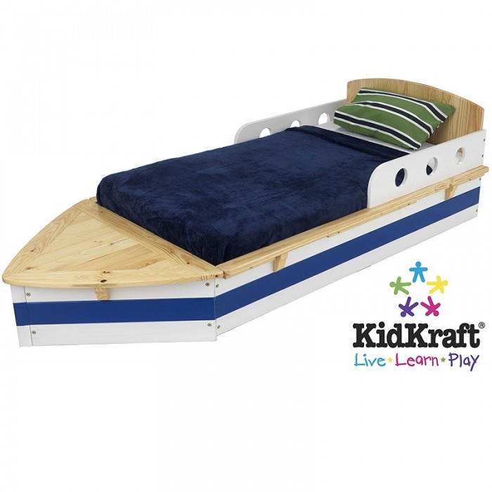 Patut copii barcuta vaporas Boat Toddler Bed KIDKRAFT